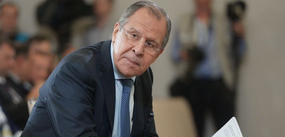 Министр иностранных дел России Сергей Лавров.