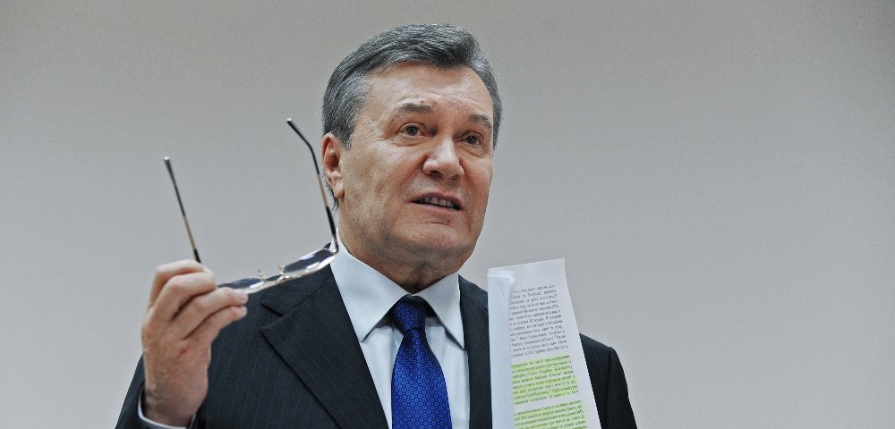 Бывший президент Украины Виктор Янукович в Ростовском областном суде, Киев