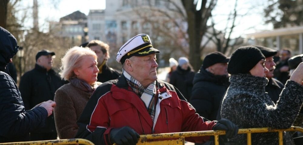 16 марта 2017 года в Риге. 