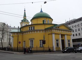 Православная церковь Св. Александра Невского в Риге.
