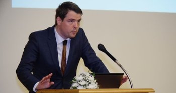 Исполнительный директор Латвийской федерации деревообработки Кристап Клаусс.