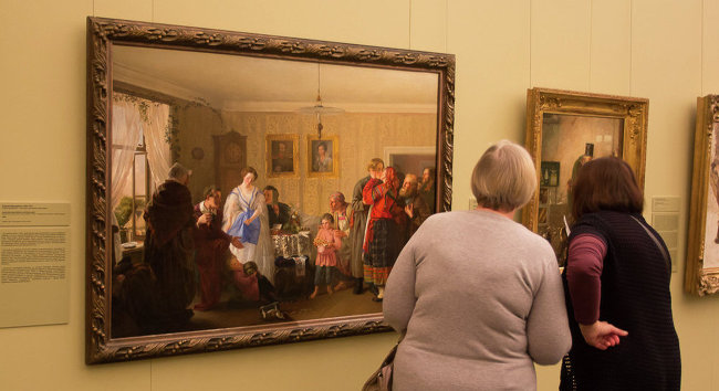 Выставка «Золотая классика русского искусства. XIX век» из собрания Латвийского Национального художественного музея.