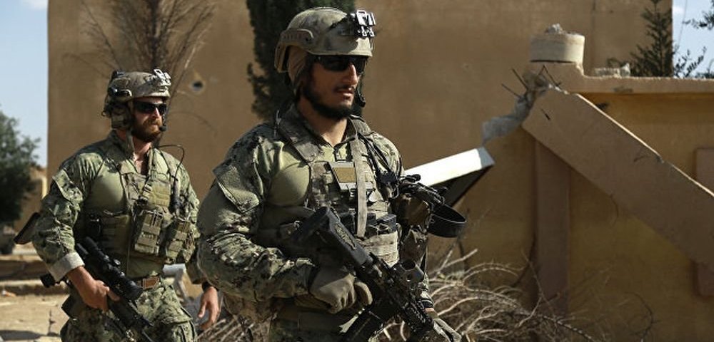 Американский спецназ в сирийской провинции Ракка. 