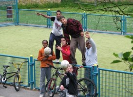 Подростки в Люксембурге.