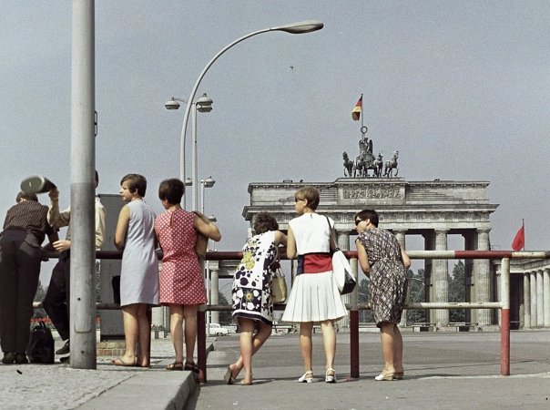 Бранденбургские ворота. 1970 год.