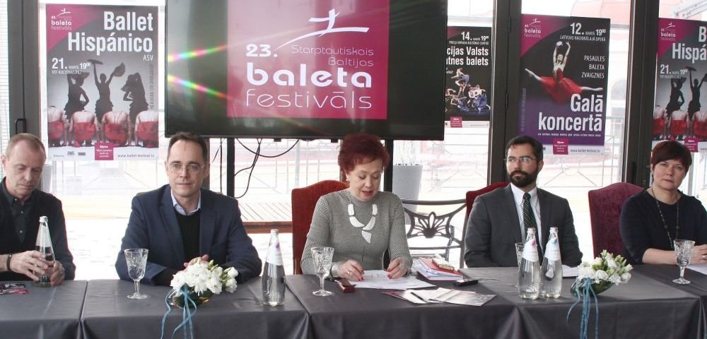 Пресс-конференция в связи с 23-м Балтийским фестивалем балета.