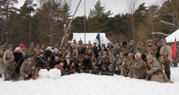 В Таллине прошли военно-исторические реконструкции сражений, посвященных 100-летнему юбилею независимости Эстонии.