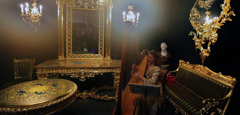 На выставке роскоши Millionaire Fair Moscow 2009.