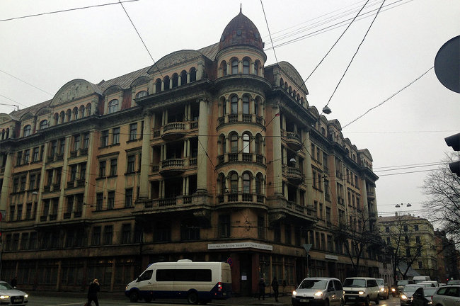 Бывшее здание КГБ (Латвийской ССР).