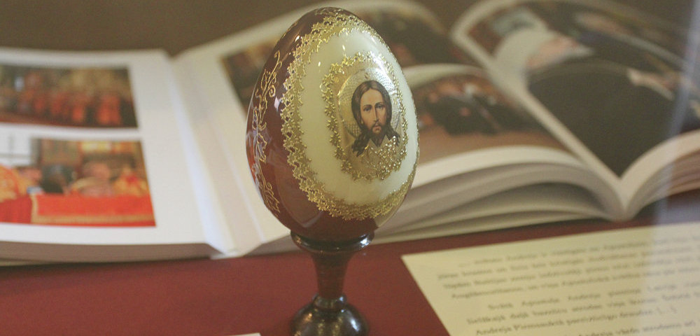 Открытие выставки, посвященной 170-летию первой православной литургии на латышском языке.