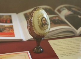 Открытие выставки, посвященной 170-летию первой православной литургии на латышском языке.