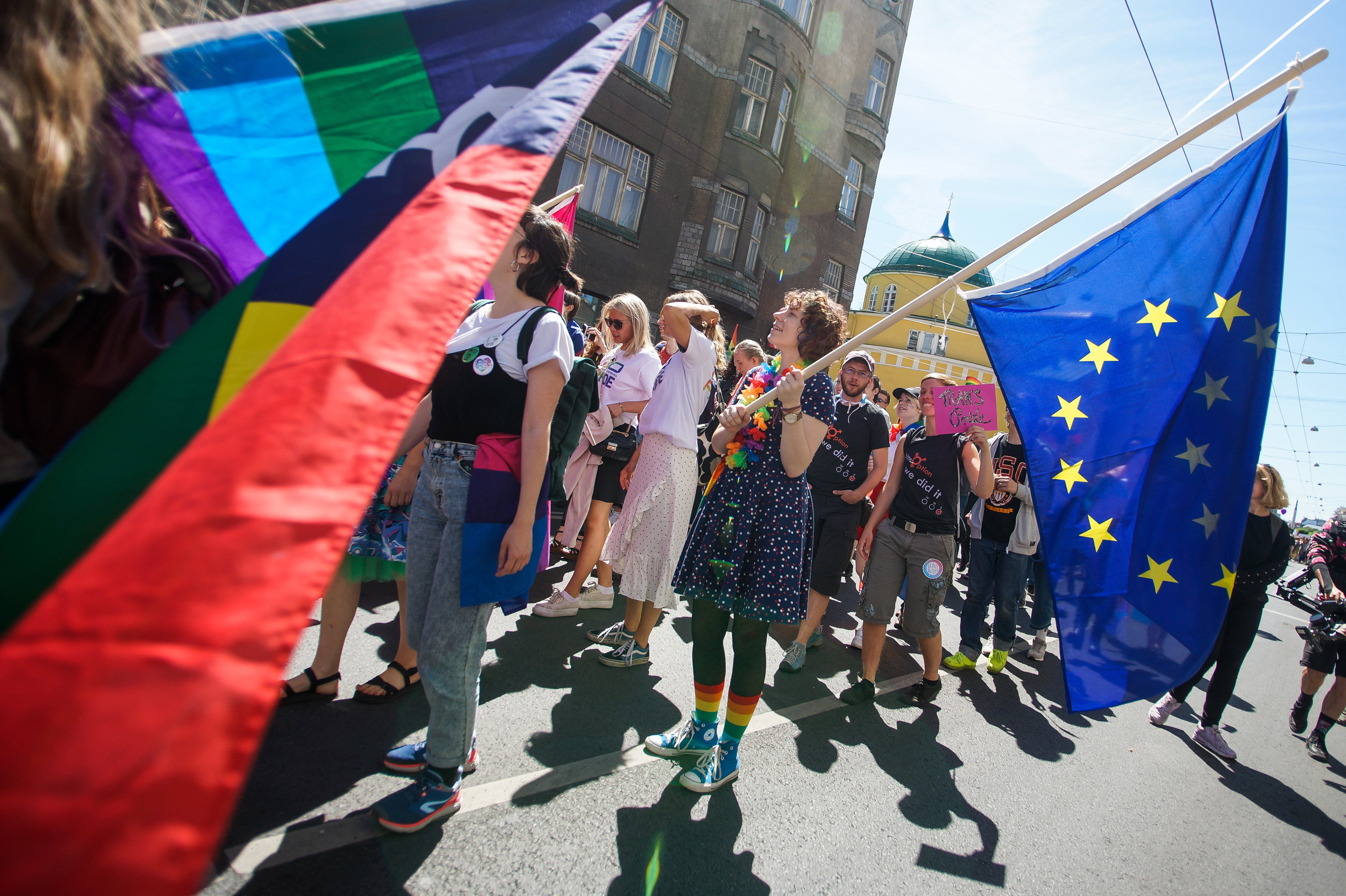 Общебалтийский гей-парад в Риге