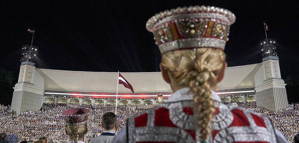 Вселатвийский праздник песни и танца в Риге, 8 июля 2018 Вселатвийский праздник песни и танца в Риге, 8 июля 2018