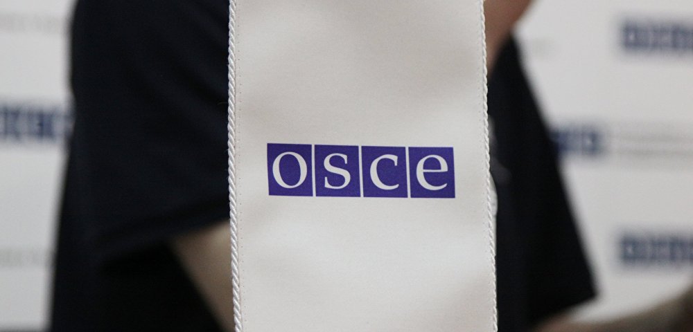 Логотип Организации по безопасности и сотрудничеству в Европе (ОБСЕ)