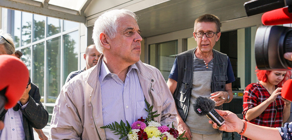 Александра Гапоненко освободили до суда, 23 августа 2018