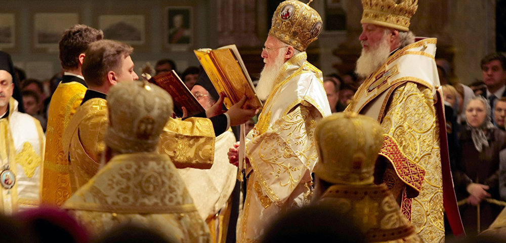 Визит патриарха Варфоломея в Санкт-Петербург