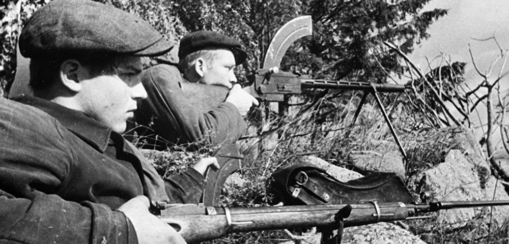 Партизаны в засаде, 1941 год
