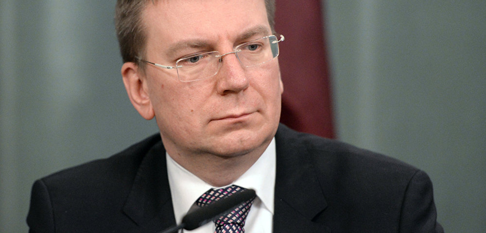 Глава МИД Латвии Эдгар Ринкевич Глава МИД Латвии Эдгар Ринкевич