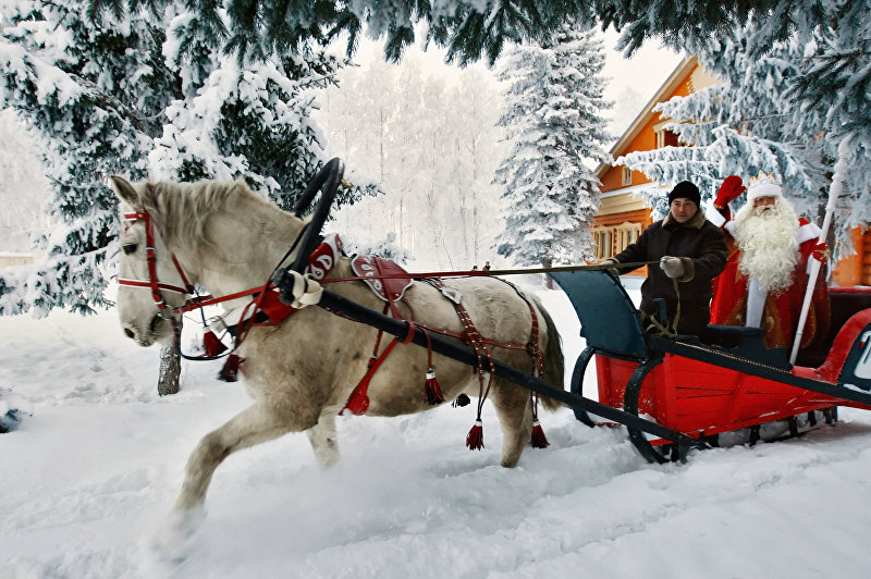Главный Дед Мороз России из Великого Устюга 