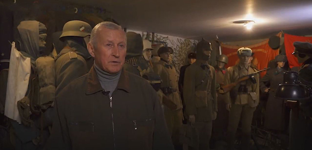 Волгоградец собрал у себя в подвале музей Сталинградской битвы
