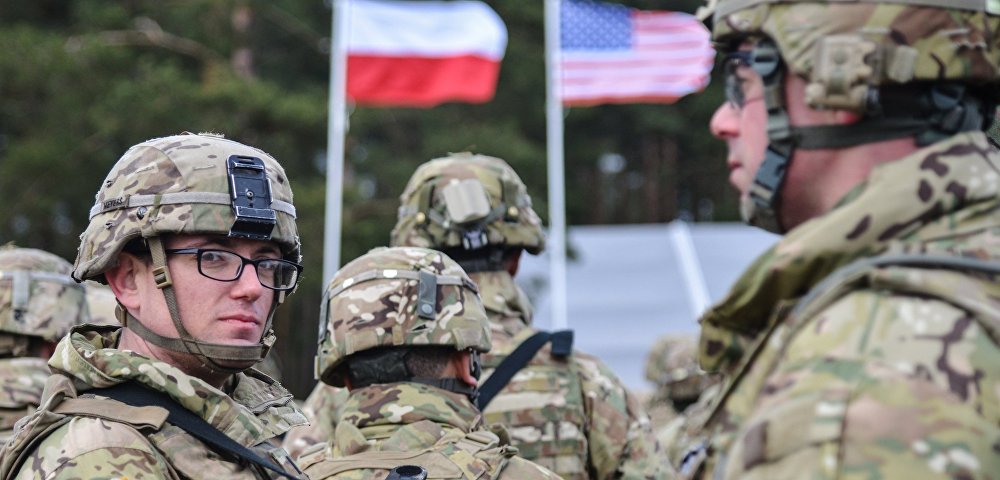 Батальон НАТО под руководством США в польском Ожише Батальон НАТО под руководством США в польском Ожише