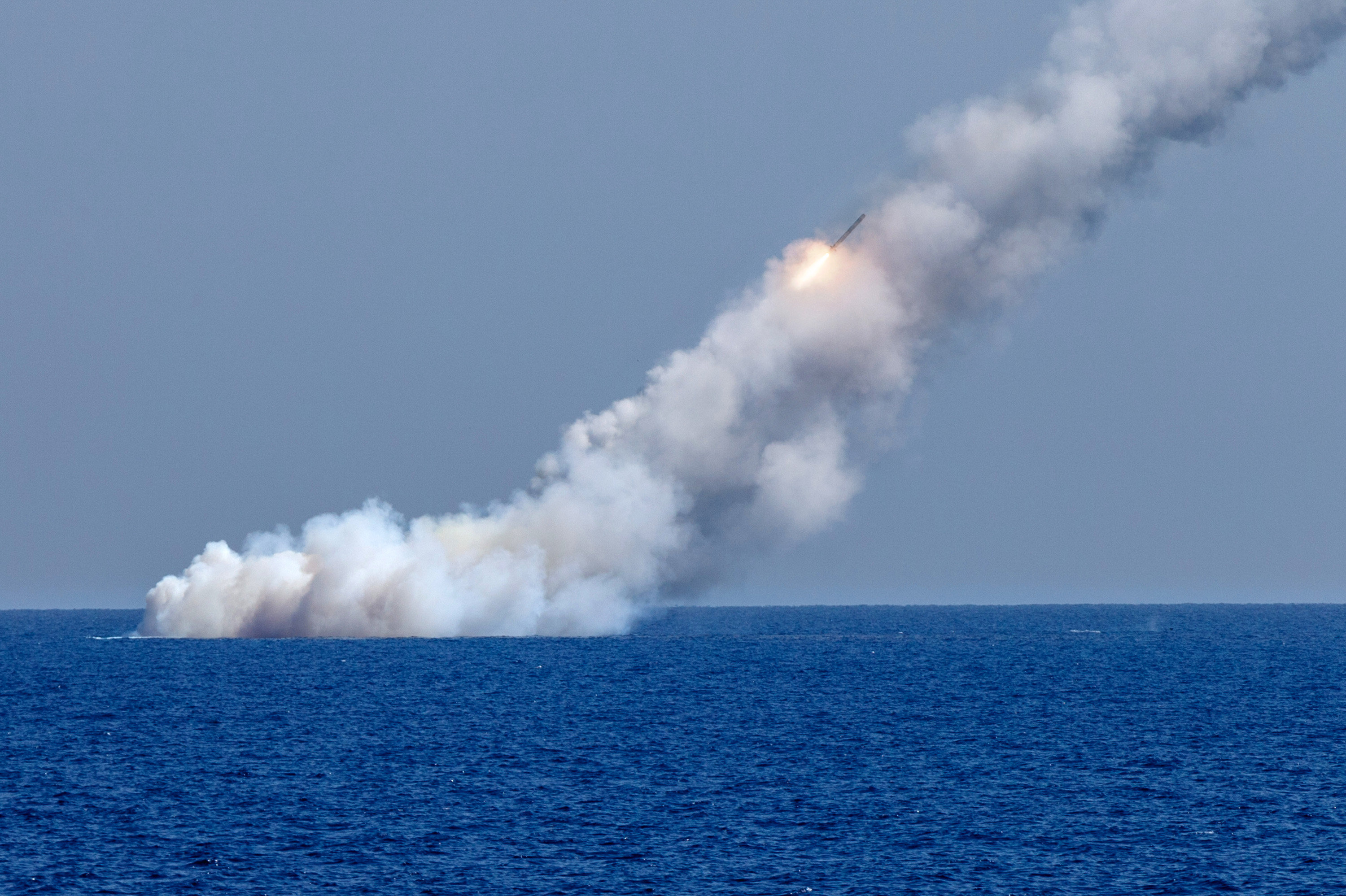 Запуск ракет "Калибр", архивное фото