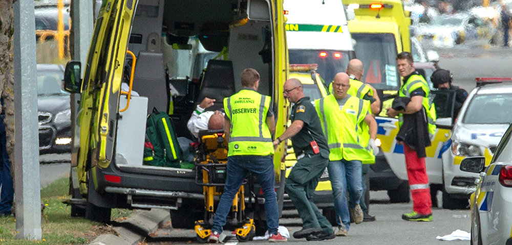 Пострадавшие после теракта в мечетях города Крайстчерч, Новая Зеландия, 15 марта 2019