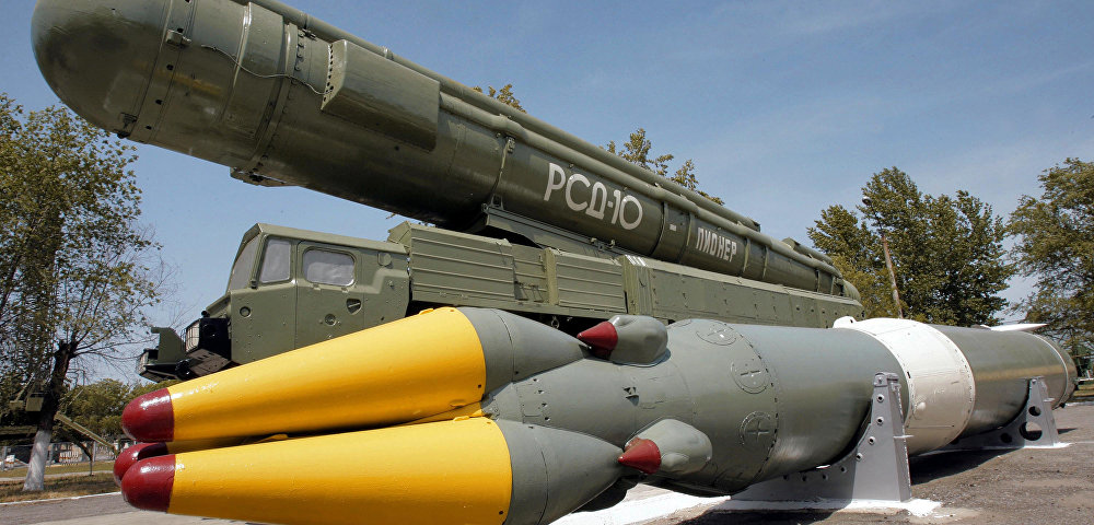 Ракетный комплекс средней дальности РСД-10 "ПИОНЕР" (по терминологии НАТО - SS-20).