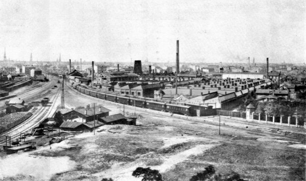 Русско-Балтийский вагонный завод, 1909 год