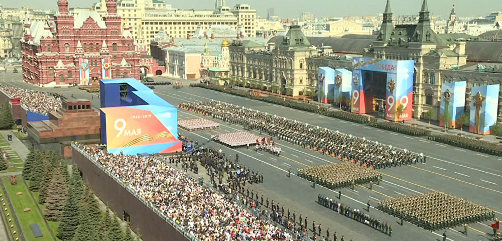 На Красной площади прошла генеральная репетиция парада ко Дню Победы