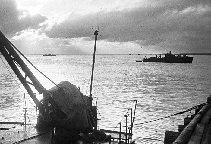 Сторожевые корабли Балтийского флота в Финском заливе, 1941 год