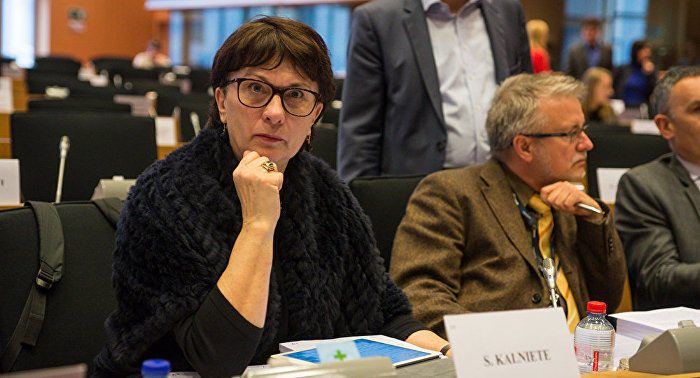 Евродепутат от Латвии Сандра Калниете