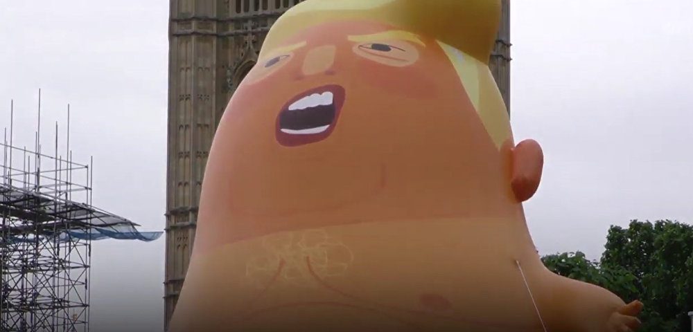 Протесты и бэби-Трамп: как Лондон встретил президента США
