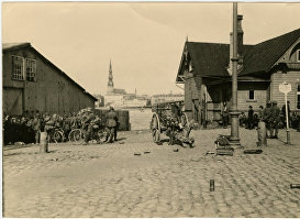 Солдаты Ландесвера в Пардаугаве 22 мая 1919 года