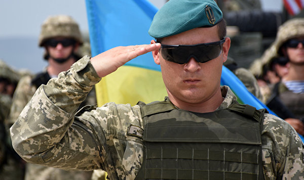Военнослужащий армии Украины