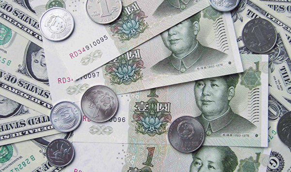 Доллары США. Китайские банкноты
