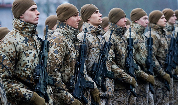 Солдаты Латвийской армии