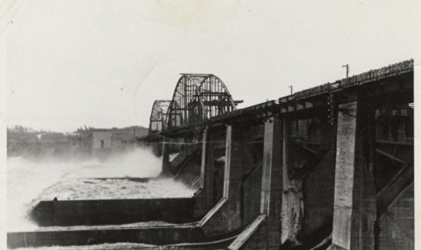 Кегумская ГЭС в 1939 году
