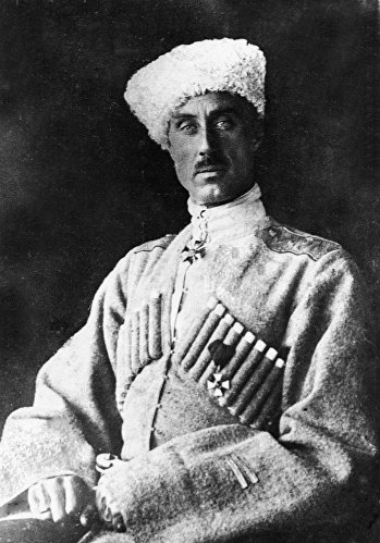 Генерал Русской армии барон Врангель Петр Николаевич.
