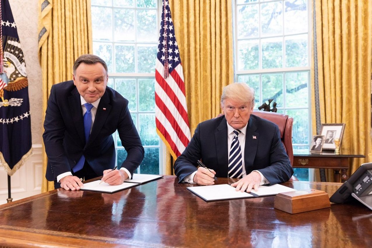 Встреча президентов США и Польши Дональда Трампа и Анджея Дуды, 18 сентября 2018