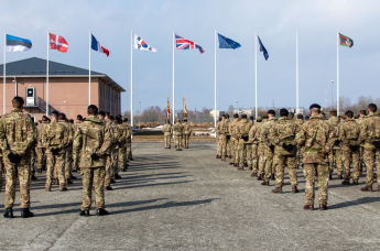 Ротация боевой группы союзников НАТО в Тапа, 25 марта 2021